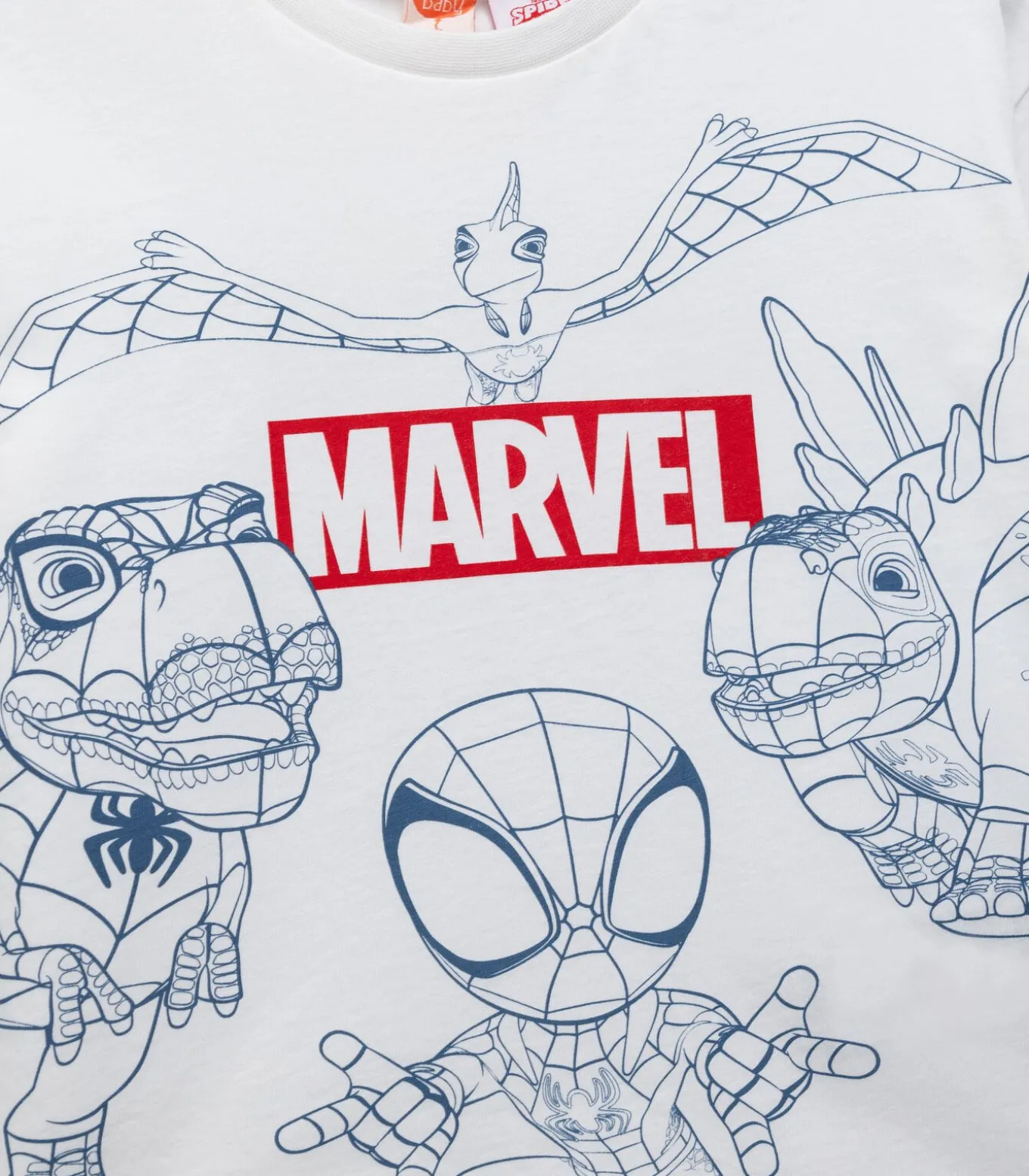 Kinder T-shirt Marvel Spiderman Korte Mouwen