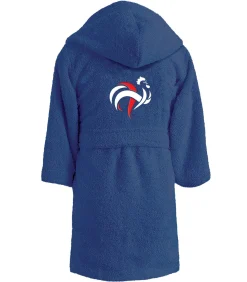 Kinderbadjas met kap 100% katoen, CHAMPIONS