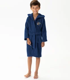 Kinderbadjas met kap 100% katoen, BLASON