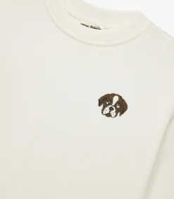 Kindertrui Lange Mouwen Ronde Hals Hondendessin