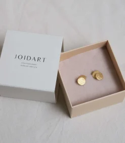 Kleine gouden oorbellen Arai