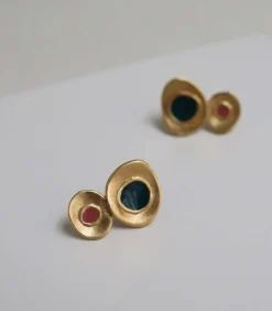 Kleine gouden oorbellen Favorita Colors