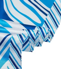 Kleine zijden sjaal Navy Blue Cléo