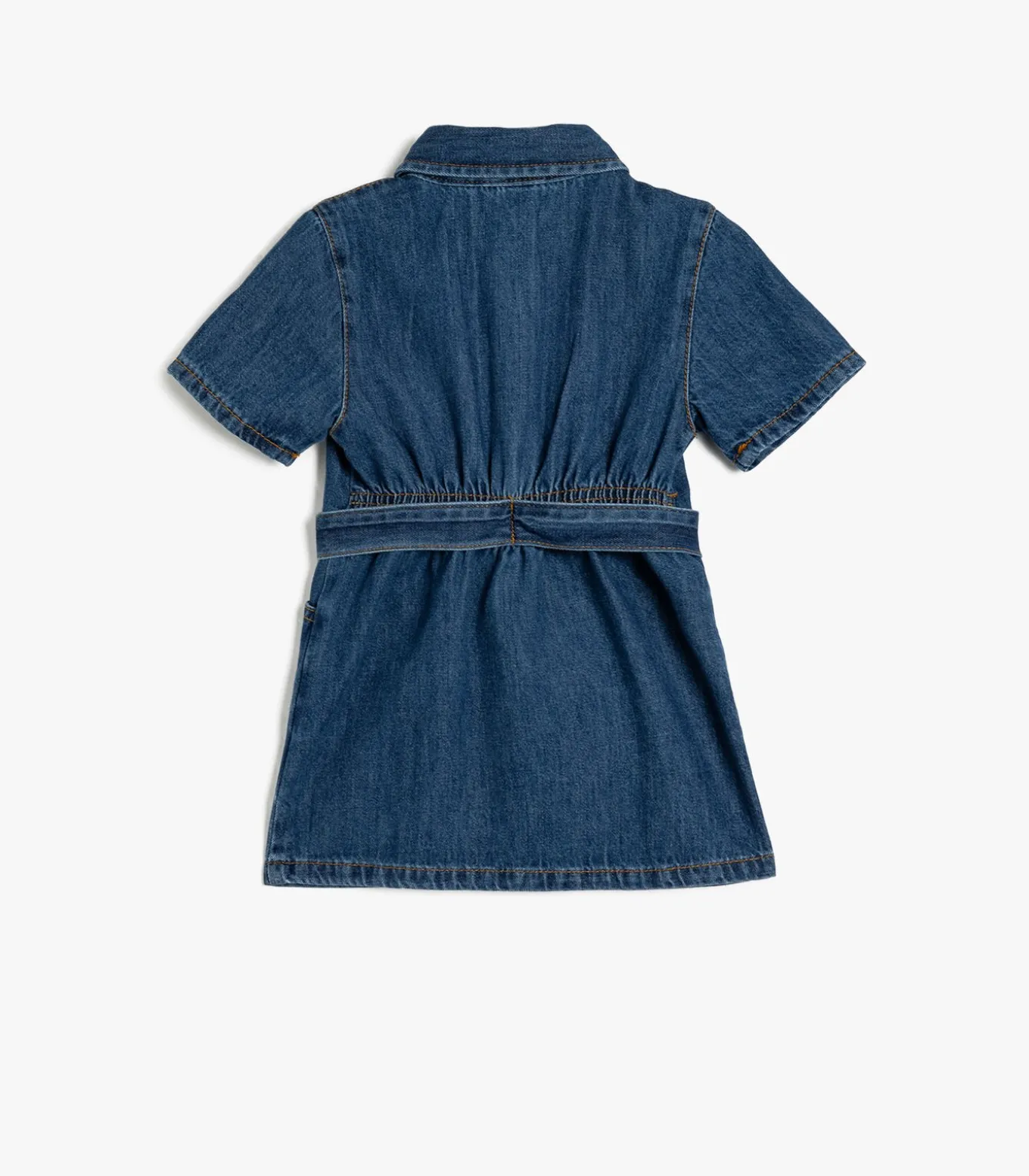 Knielengte Denim Jurk