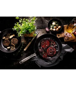 Koekenpan Gietijzer 28 cm Cast Iron - alle warmtebronnen - Inductie