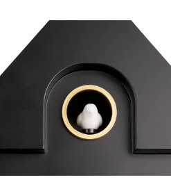 Koekoeksklok Modern Cuckoo ABS - Zwart - 41x8,5x21,5cm