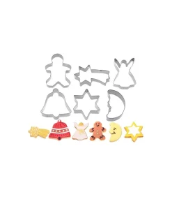 Koekvormpjes RVS - 6 Stuks