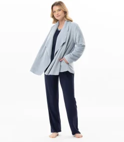 Kort jasje van flanellen pluche ESSENTIEL H73B