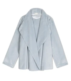 Kort jasje van flanellen pluche ESSENTIEL H73B