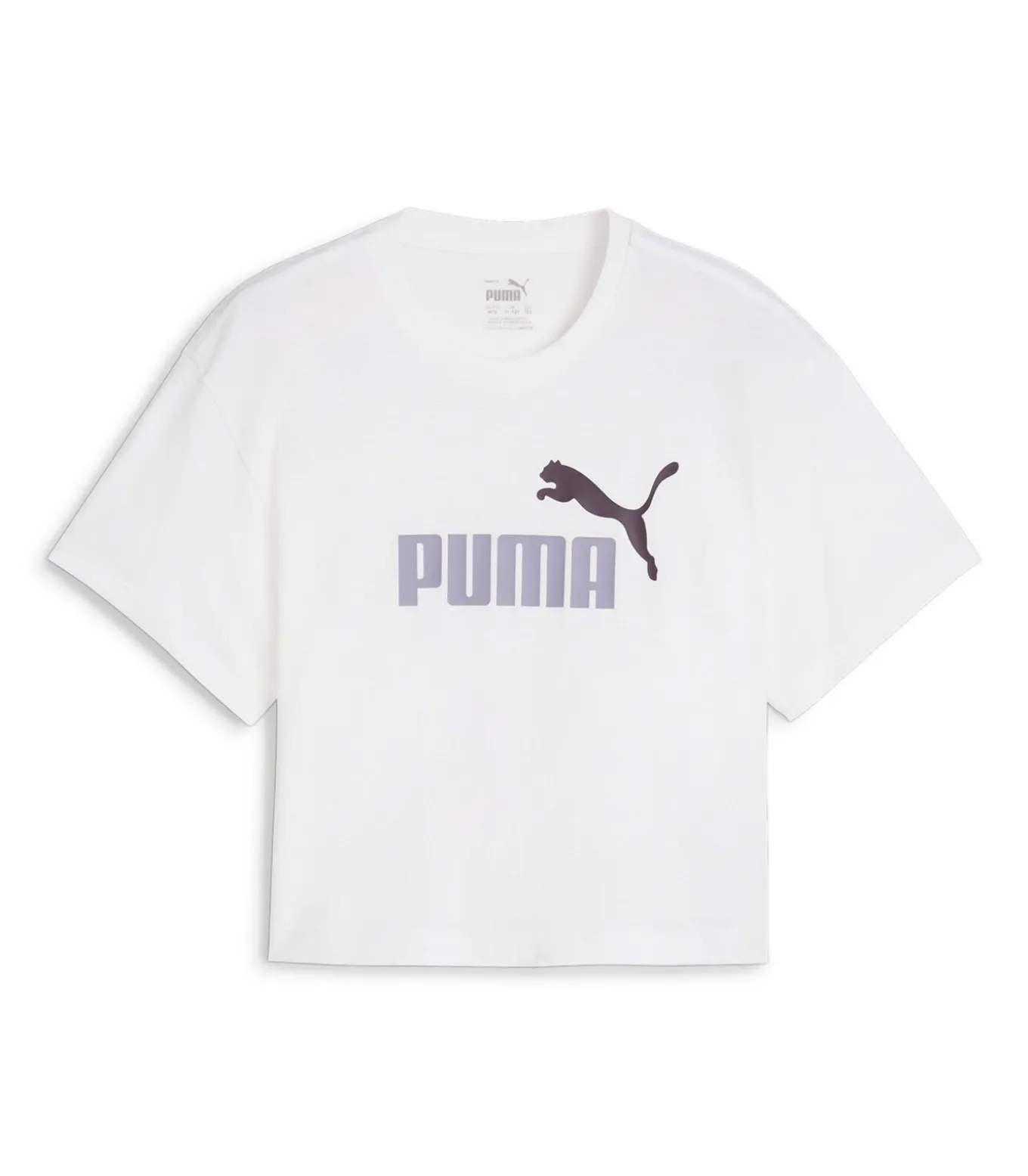 Kort meisjes-T-shirt Logo