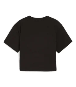 Kort meisjes-T-shirt Logo