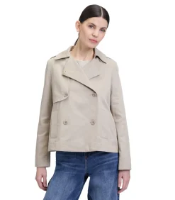 Korte trenchcoat
