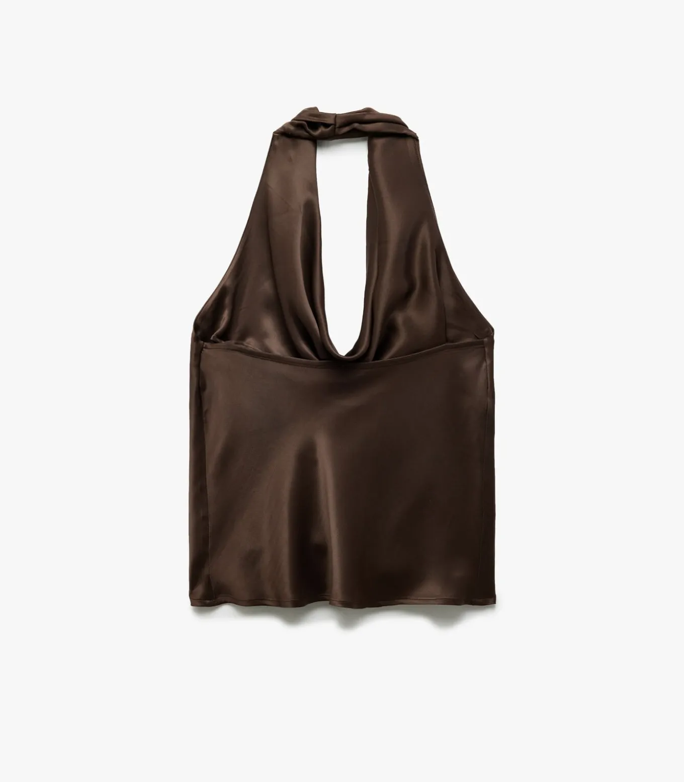 Koton Backless Satin Blouse