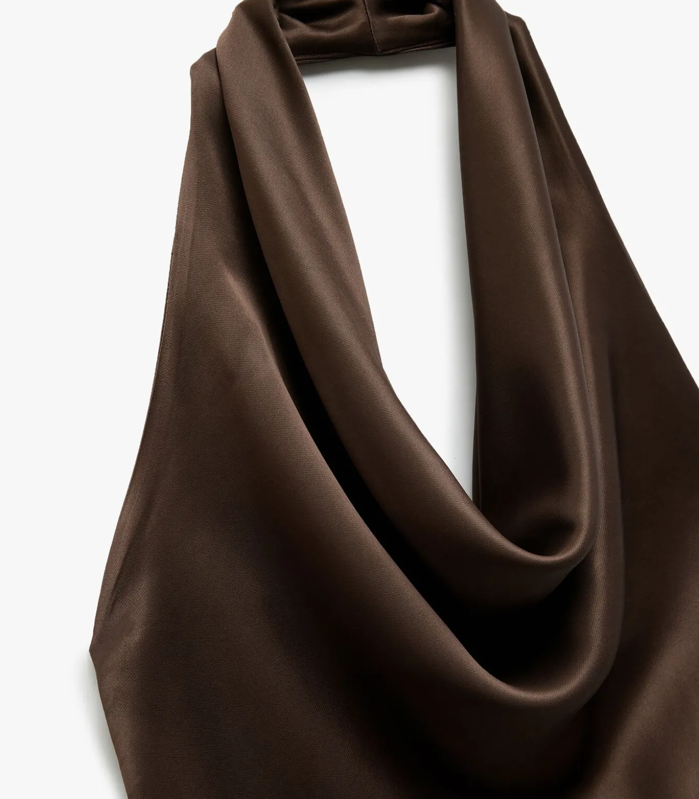 Koton Backless Satin Blouse