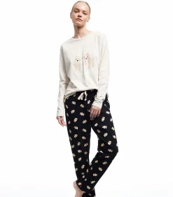 Koton Bear Printed Pajama Set