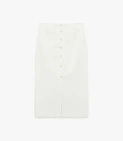 Koton Buttoned Column Skirt