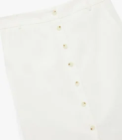 Koton Buttoned Column Skirt