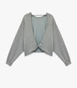 Koton Cut-Out Detail Sweatshirt
