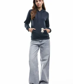 Koton Dog Embroidered Sweatshirt