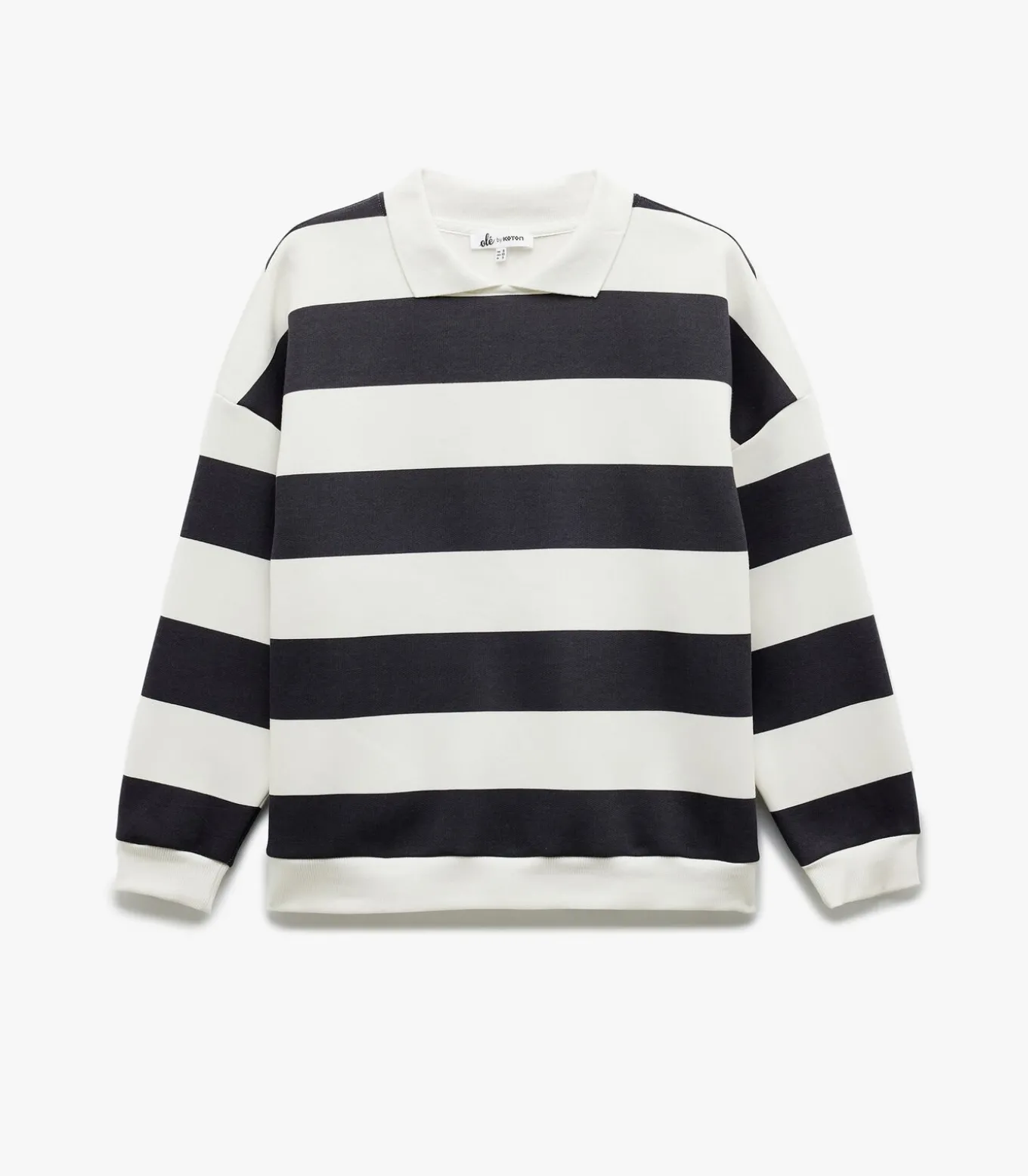Koton Polo Neck Sweatshirt