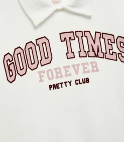 Koton Polo Neck Sweatshirt