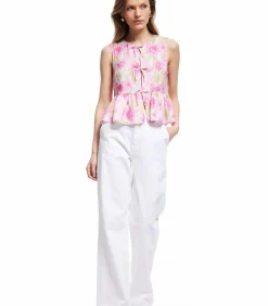 Koton Sleeveless Floral Blouse