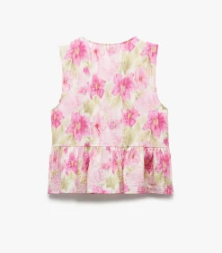 Koton Sleeveless Floral Blouse