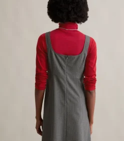 Krijtstreepjurk regular