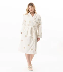 Kruislingse badjas met motief ESSENTIEL 168