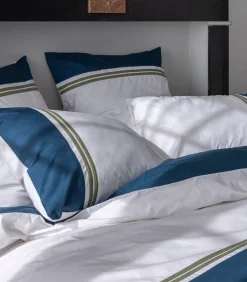 Kussensloop van gewassen katoenperkal, ESPRIT COUTURE