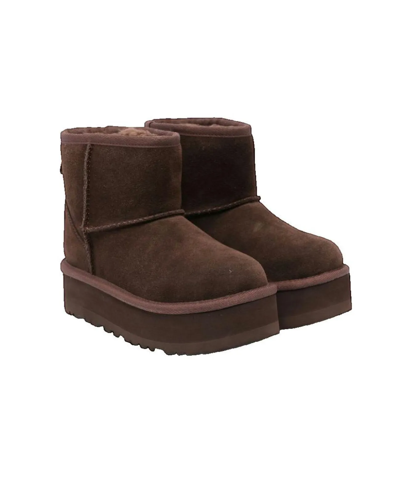 Laarzen ugg Classic Mini Platform bruin