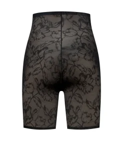 Lacy Short Met Hoge Taille | Zwart S