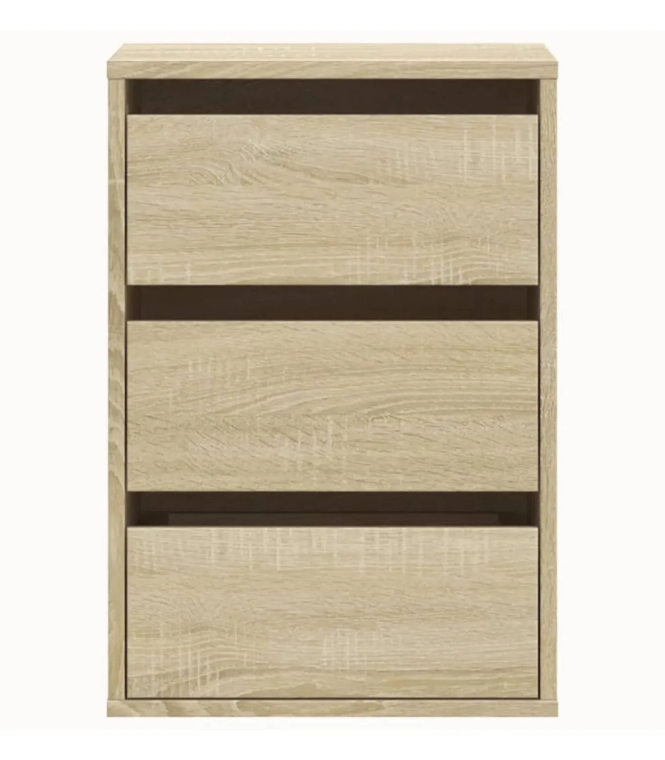 Ladekast 40x41x58 cm bewerkt hout sonoma eikenkleurig