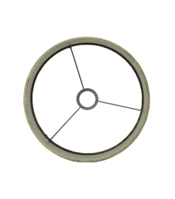 Lampenkap Gemstone - Groen - 25x25x18cm