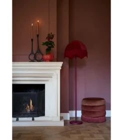 Lampenkap Malacia - Donkerrood - Ø45cm