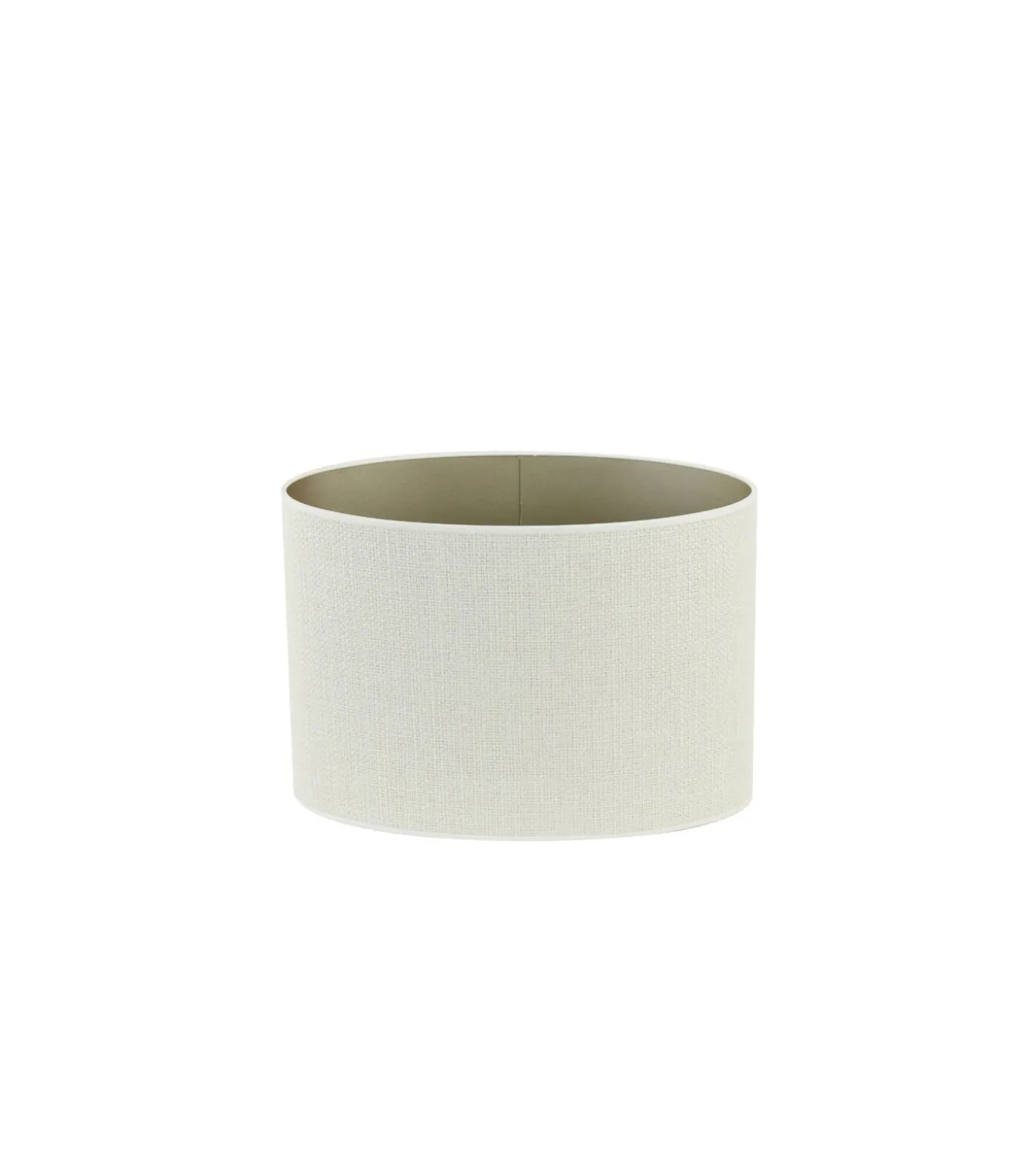 Lampenkap ovaal Saverna - Eiwit - 45x21x32cm