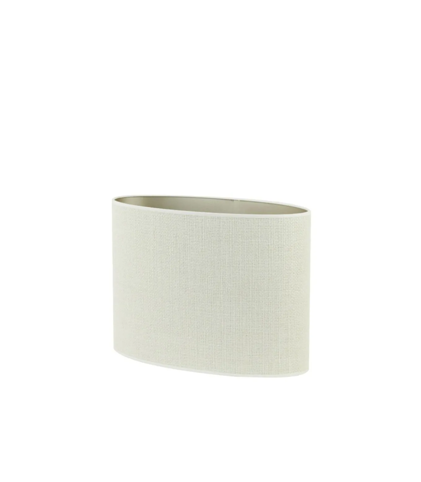 Lampenkap Ovaal Saverna - Eiwit - 30x15x25cm