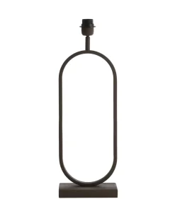 Lampvoet Jamiri - Bruin - 20x13x55cm