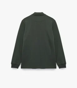 Lang vest met lange mouwen