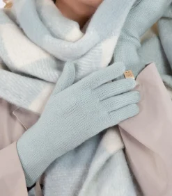 Lange dameshandschoenen Soft Touch Sage mesh