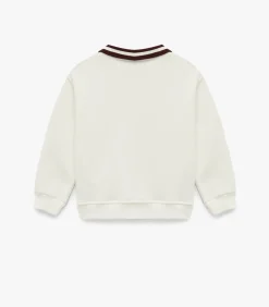 Lange Mouwen Sweatshirt met Kraag en Print