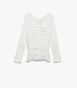 Lange Mouwen Tulle Blouse Meisjes