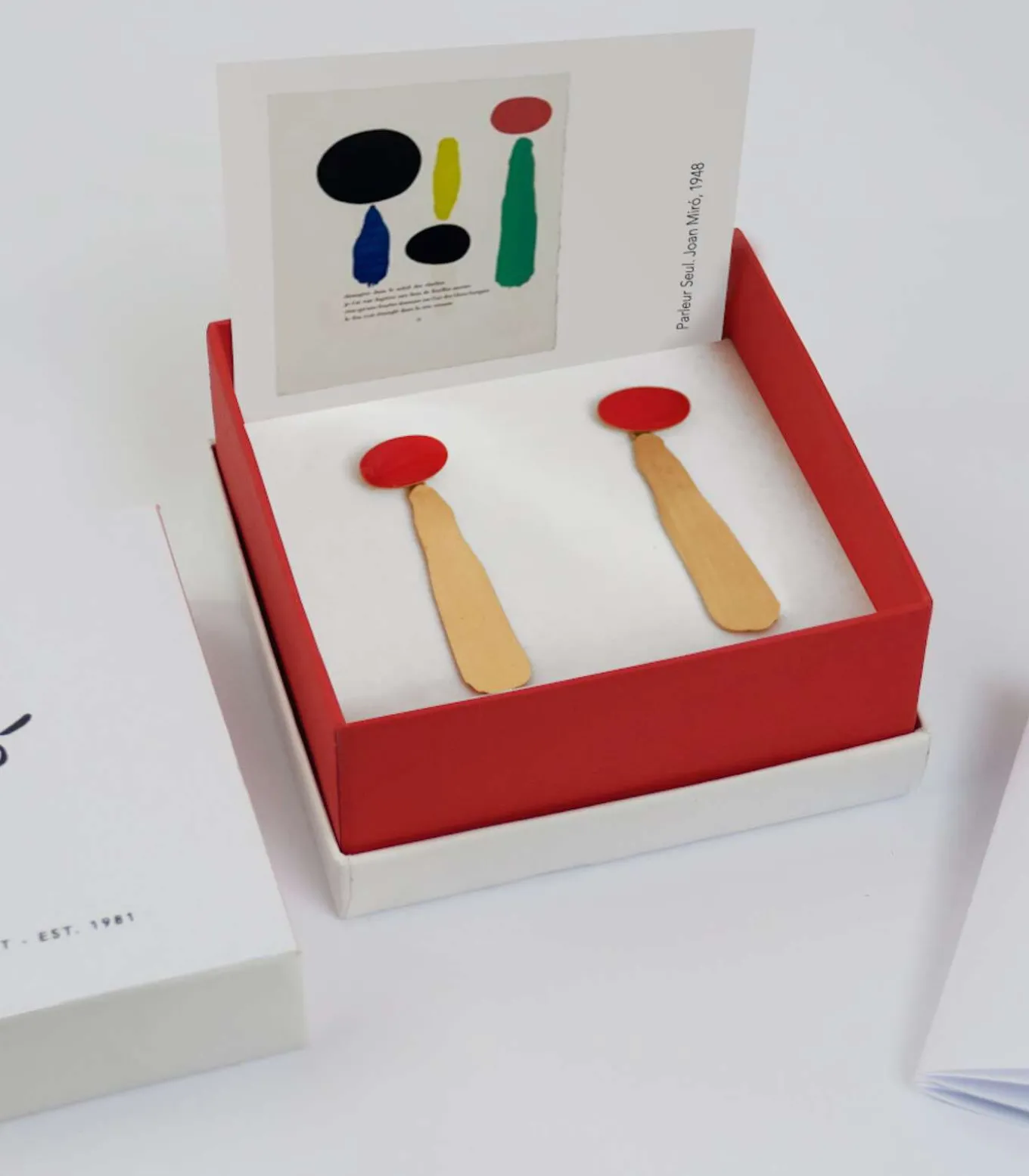 Lange oorbellen Miró Jewelry