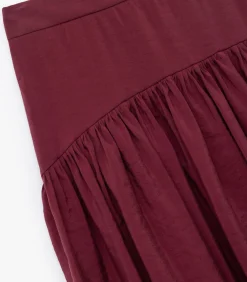 Lange Rok Kloof Modal Plooiend