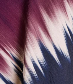 Lange rok met tie & dye print