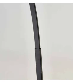 Lantaarnpaal boog zwart polyethyleen