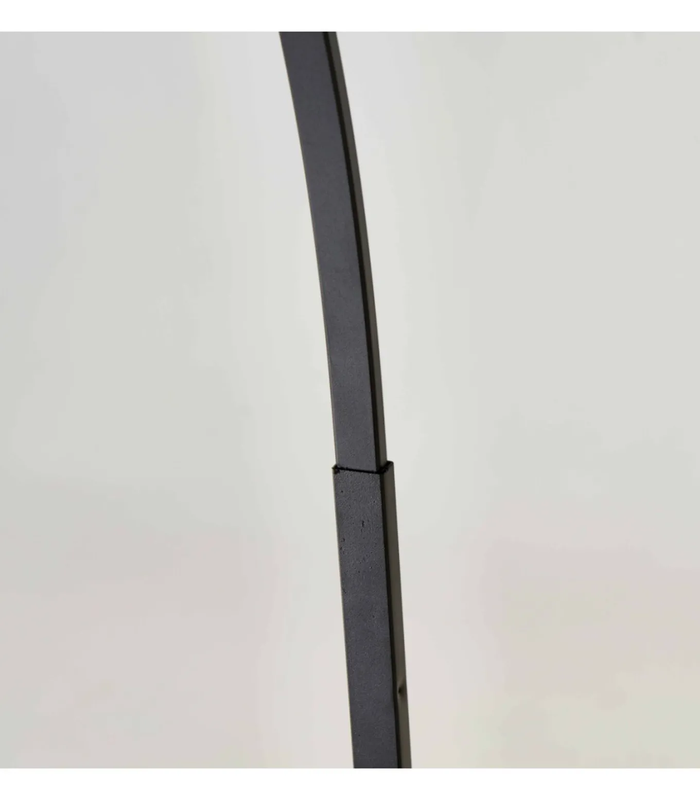 Lantaarnpaal boog zwart polyethyleen