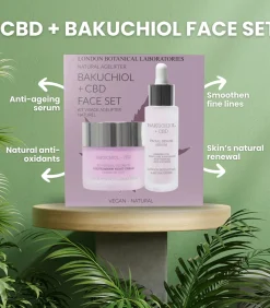 LBL- CBD + Bakuchiol gezichtsset (serum + vochtinbrengende crème)