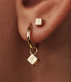 Le Carré Oorbellen goudkleurig IB360077-J