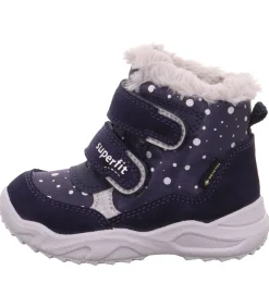 Leer/Textiel Enkellaarzen